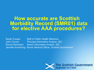 How accurate are Scottish Morbidity Record (SMR01) data