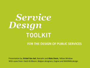 Service Design Toolkit