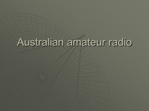 Australian amateur radio