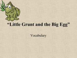 4.4 Little Grunt voc