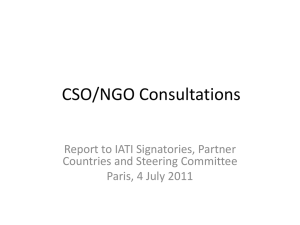 CSO-IATI-consulations - International Aid Transparency Initiative