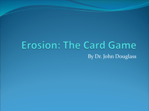 Erosion: The Card Game