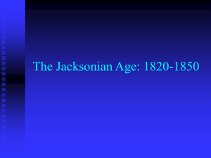 The Jacksonian Age