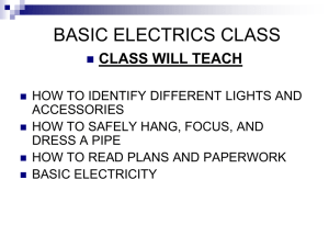 LOCAL 19 BASIC ELECTRICS CLASS