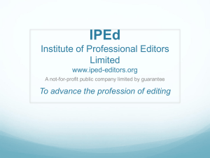 the slideshow of the IPEd-as-is option