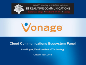 BUGOS-Cloud-Communications-Ecosystem - IIT Real