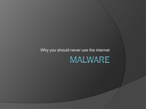 Malware - Cal Poly SWIFT