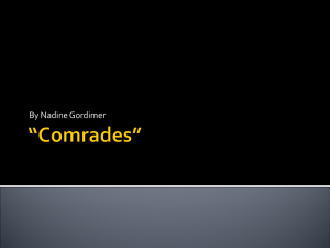 Comrades-PowerPoint