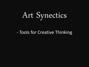 Art Synectics - The Process of Abstraction