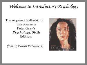 Psychology, Sixth Edition.