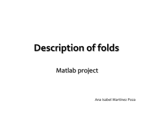 Description of folds
