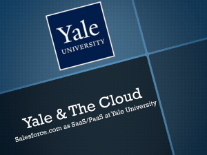 ITS Innovation Workgroup - Yale ITS