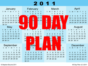 90 DAY PLAN v2 2-2011 - Simply