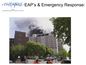 EAP`s & Emergency Responses Ten Things You Need to Do