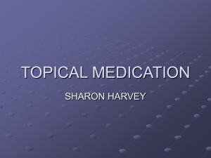 topical medications