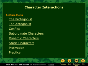 Elements of Literature: Character