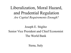 Are Capital Requirements Enough?