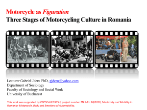 Three Stages of Motorcycling Culture in Romania
