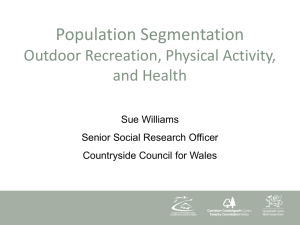 Outdoor Recreation, Physical Activity, and Health