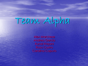 Team Alpha - aeroponics