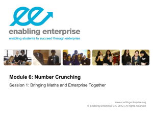 Presentation - Enabling Enterprise