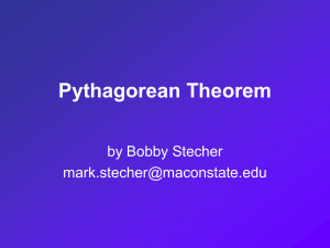 Proof of the Pythagorean Theorem
