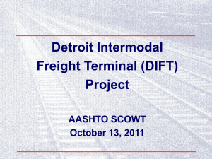 Karnes – Detroit Intermodal Freight Terminal (DIFT) Project