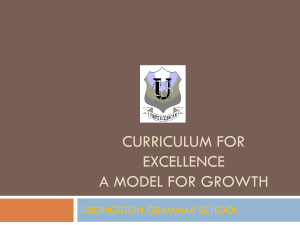 Curriculum for excellence parents