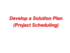Develop a Solution Plan