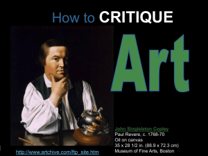 How to Critique