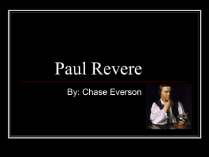 Paul Revere PowerPoint