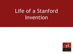 Life of a Stanford Invention - OTL