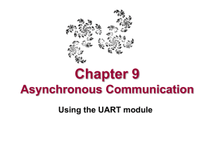 Chapter 9- Asynchronous Communication