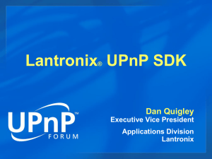 Lantronix SDK