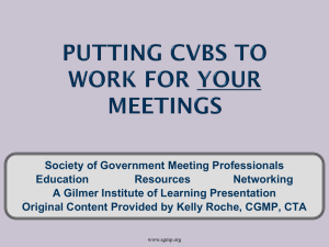 How CVBs Work