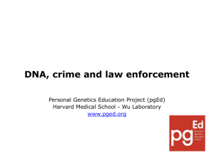 PowerPoint slides - Personal Genetics Education Project