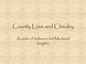 Courtly Love PPT