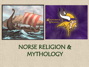 Norse Religion and Mythology