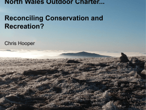 North Wales Outdoor Charter - Snowdonia