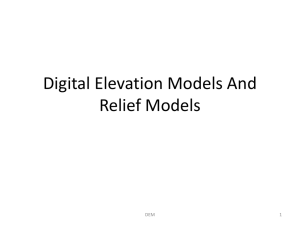9a. DEMs -- Digital Elevation Models