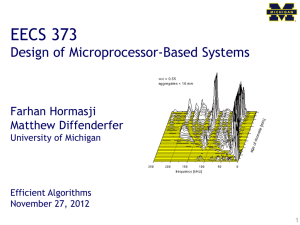 Algorithms - University of Michigan