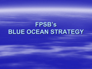 BLUE OCEAN STRATEGY