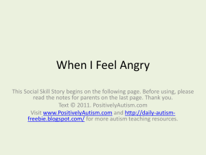 When I feel angry