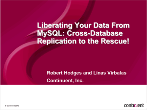 Liberating-Your-Data-From-MySQL-Cross-Database-Replication