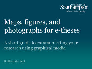 Maps, photographs, and figures for e-theses.