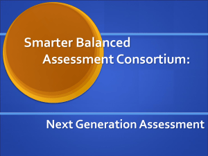 Smarter Balanced Assessment Consortium: Next