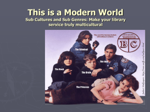 Subculture - Westchester Library Association