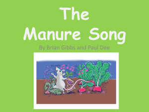 The Manure Song