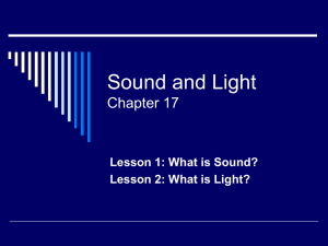 Sound and Light Chapter 17