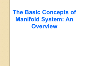 3.1 Basic Concept of MANIFOLD System